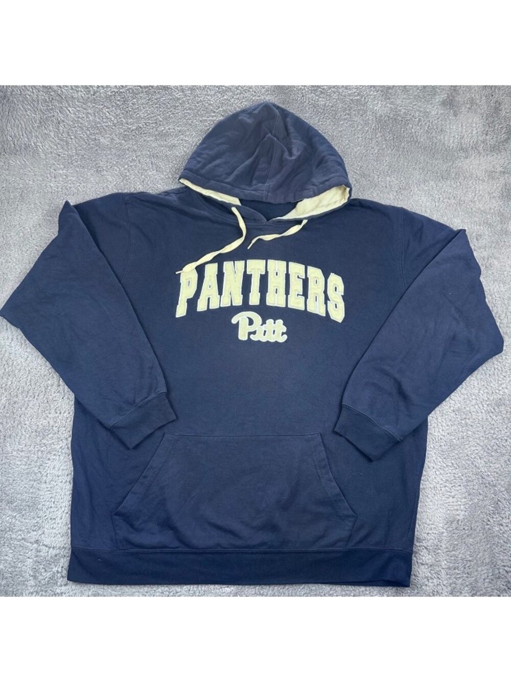 Stadium Athletics Pitt Panthers Hoodie Mens XL Navy Blue Embroidered Pullover